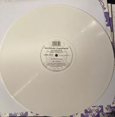£12.99 • Buy Kerri Chandler   Fingerprintz Ep   New Uk 12 ** White Vinyl ** Madhouse Records