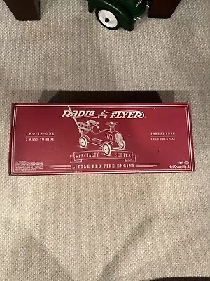 Radio Flyer Metal Red Ride-On Fire Engine No 9 Model 909 Fire Truck • $150