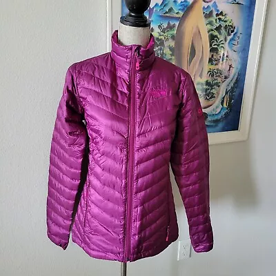 NWT Mountain Hardwear Women's Nitrous 800-fill Down Jacket Dark Raspberry Size S • $79.20