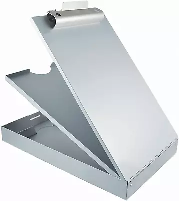 Saunders Metal Clipboard With Storage Legal Size Heavy Duty Contractor Grade • $34.99