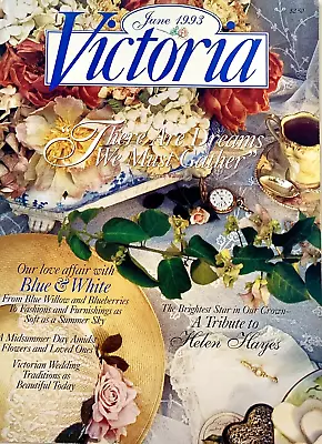 June 1993 VICTORIA Magazine Volume 7 No.6 VG Condition • $15