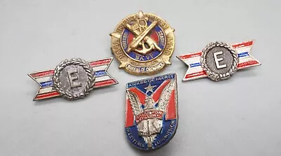 WWII Ship Builders Ships For Victory Navy Ordnance & Army E For Production Pins • $19.99