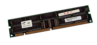 IBM 0798796 RS6000 E20 E30 F30 64MB 168-Pin ECC DIMM | Samsung KMM372C803BS-6M • £8.99