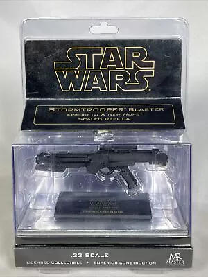 Star Wars Master Replicas Stormtrooper Blaster A New Hope .33 Scale NEW SEALED • $199.99