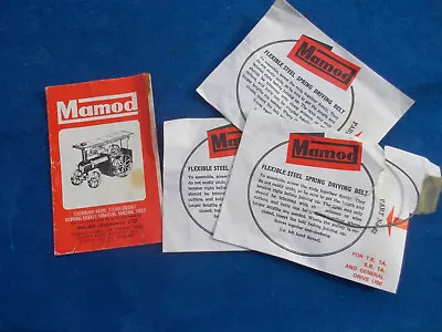 Vintage Mamod Part No.62 Flexible Steel Spring Driving Belt Original Packaging • £12