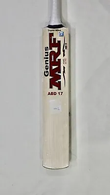 £149.99 • Buy MRF ABD 17 English Willow Gd-2 Cricket Bat With Toe Guard And Bat Cover 