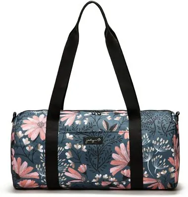 $45.99 • Buy Jadyn B 19 Barrel Women's Duffel Bag Navy Floral Au