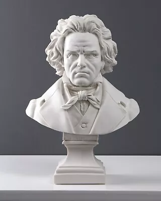 Beethoven Bust Sculpture - Musician Statue - Antique Statue (28 Cm / 11 ) • $201