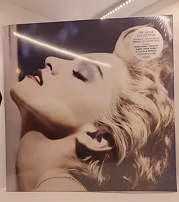 **RARE** MADONNA'S Classic Album Pressed On SILVER VINYL + POSTER  • $59.95