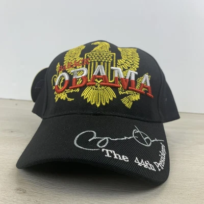 $18 • Buy President Obama Hat Black Adjustable Hat OSFA Black Barack Obama Hat
