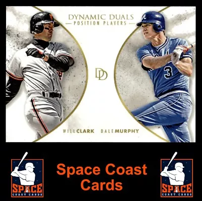 2018 Topps On-Demand Dynamic Duals Will Clark / Dale Murphy PR700 #PP6 • $4.49