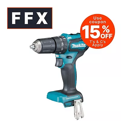 Makita DHP483Z 18V LXT BL Combi Drill Bare Unit Brushless Motor LED Job Light • £59.95