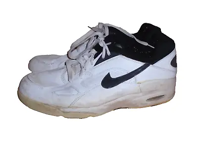 Vintage NIKE Golf Spikes Shoes Men’s 12  Leather With Metal Spikes • $35