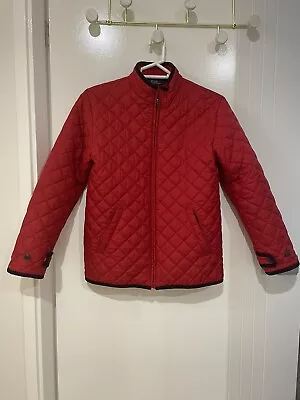 Polo Ralph Lauren Quilted Jacket - Medium Age 12-14yrs Old- Red • $45