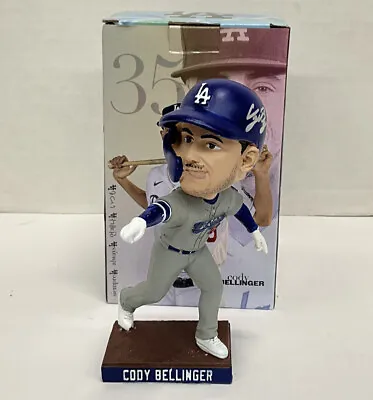 Cody Bellinger 2020 Ws Champ Signed Dodgers 2022 Sga Bobblehead Bas Ac09914 • £289.12