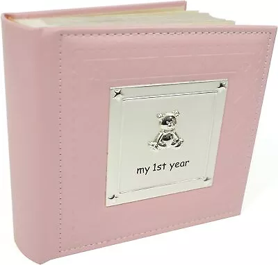 Joe Davies First Year Pink Baby Girl Album Gift 77803 Card And Paper Photo...  • £18.81