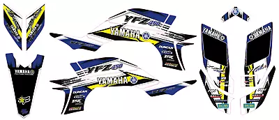 Fits YFZ450 2003 2004 2005 2006 2007 2008 Yamaha Graphic Decal Kit Stickers • $127.40