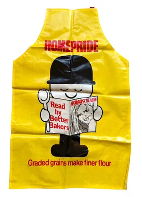 Vintage Homepride Fred PVC Apron Woman's Realm Collectable Kitchenalia Unused • £12.99
