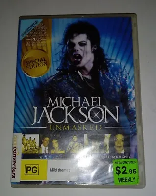 Michael Jackson - Unmasked (DVD 2009) GC FREE POSTAGE SHIP Region 4 • $5.46