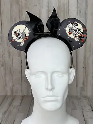 Disney Inspired Mickey Minnie Mouse Halloween Costume Ears Headband • $15.88