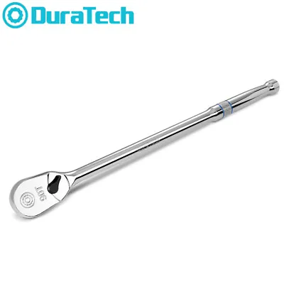 DURATECH 1/2  Drive Ratchet Handle 90-Tooth Ratchet Wrench 15  Extra Long Handle • $35.99