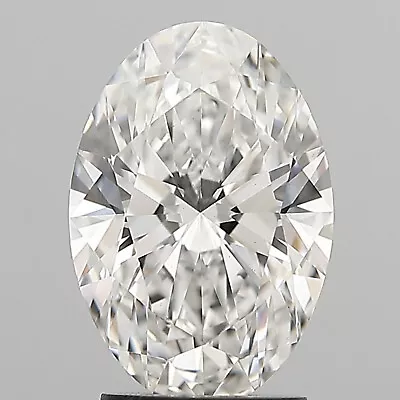 Oval Cut IGI Certified F VS1 Clarity LabGrown Man Made Diamond 2.11 Carat • $6963