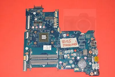 HP 15-BA Laptop Motherboard W/ AMD Quad-Core A6-7310 (Parts /Repair -BIOS PASSWD • $24.99