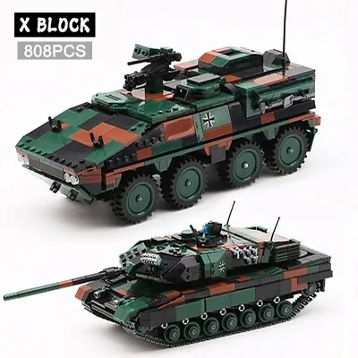 Classic WW2 Military Vehicle Collection Building Blocks Toy Bricks Model Set • $443.45