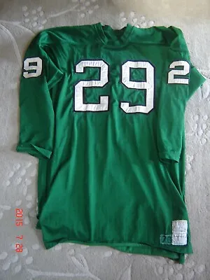 Philadelphia Eagles Game Worn Used Durene Vintage NFL Football Jersey 1970 • $3000