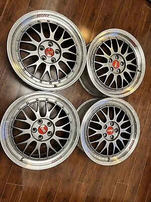 BBS LM 17 Inch 7.5J +48 5x100 LM090 Hub 56mm 4 Wheel Set • $2500