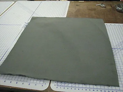 Military 42  Wide By 36  Cotton Duck Grey US Army Heavy 3LBS 4 Yds In 2 Pcs • $39.80