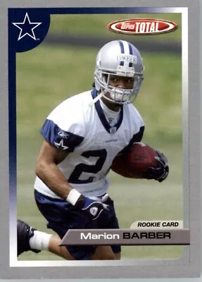 2005 Topps Total SILVER #540 Marion Barber RC - Dallas Cowboys • $1.25