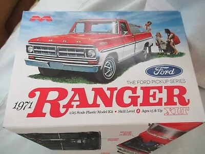 Moebius 1971 Ford F100 Ranger Xlt Pickup 1:25 Scale Model Kit 1208 (ad 34) • $18.99