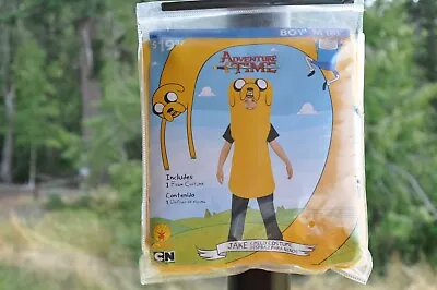 $14.99 • Buy Boy/Girl Unisex Halloween Costume Adventure Time Jake Medium Size 8 Costume