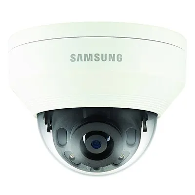Samsung Qnv-7030r 4mp Full Hd Outdoor Ir Led 6mm Poe Cctv Security Dome Camera • £194.95