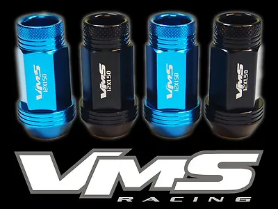 Vms 20pc Chevy Corvette C4 C5 C6 C7 48mm Premium Lug Nuts 12x1.5 Blue Black Mix • $59.99