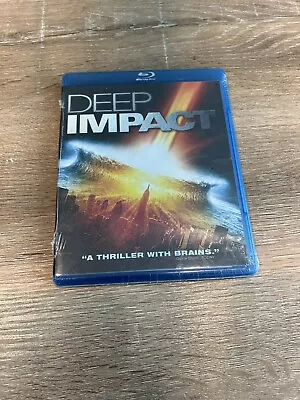 Deep Impact 1998 Sealed Blu-Ray Elijah Wood Morgan Freeman Sci-Fi  Brand New OOP • $9.99