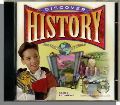 Discover History And Wonders Of The World (1997) - New CD-ROM For Windows!      • $4.99