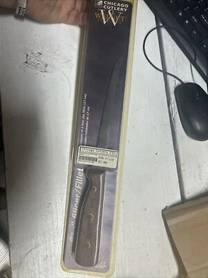 $50 • Buy Vintage Chicago Cutlery 65S Filet Knife 6.75” NOS USA Made
