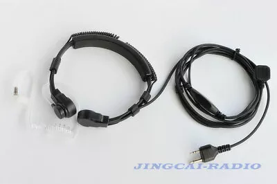 Heavy Duty Throat Vibration Mic For Midland G6 G7 GXT760 LXT110 2-Pin Radio • $20.35