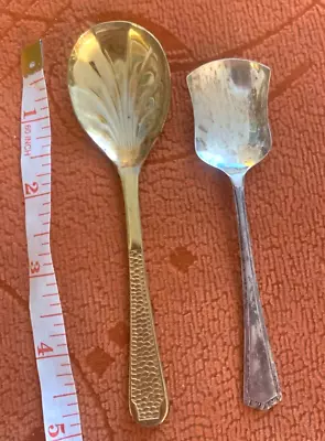 2 PCS EPNS Made In England  SUGAR Spoons • $8.66