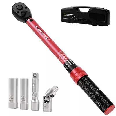 3/8inch Drive Click Torque Wrench Dualdirection Adjustable Torque Wrench 550ft. • $39.44