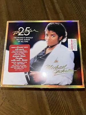 MICHAEL JACKSON  Thriller  DVD + CD 25th Anniversary New & Sealed W/slipcover • $16.20