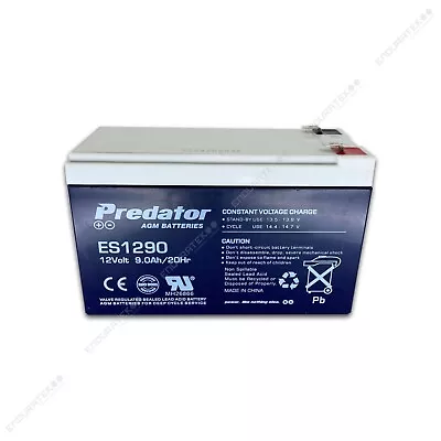 Predator ES1290 (12V 9AH) AGM Battery • $44.95