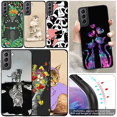 Cartoon Style Phone Case For Samsung Galaxy S23 Ultra A13 A53 A34 Silicone Cover • £5.51