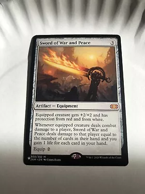 [1x] Sword Of War And Peace - The List - Near Mint English - The List MTG Magic • $8.49