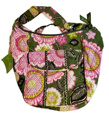 Vera Bradley CLARE Olivia Pink Toggle Shoulder Purse Bag Hipster NEW TAG   • $39.99