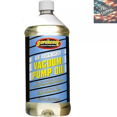 Vacuum Pump Oil - Synthetic - 32 Oz - Clear • $20.79