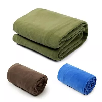 Premium Ultra-light Polar Fleece Sleeping Bag Outdoor Camping Tent Bed Blanket • $24.80