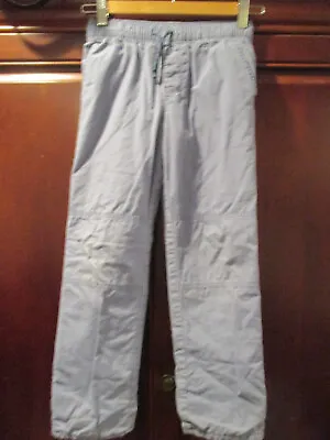 £14.82 • Buy Gymboree Boys Fleece Lined Pull On Pants Color Light Blue Size 7